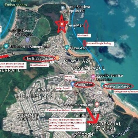 1St Floor, A/C Everywhere, Balcony With Beach View In Luquillo Εξωτερικό φωτογραφία